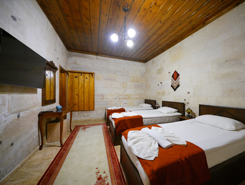 Economic triple stone room